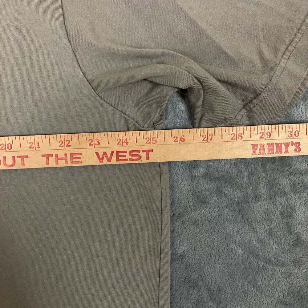 Essentials Fear of God Mens Logo Polo Shirt Taupe Olive Green XL Short Sleeve - Picture 9 of 10